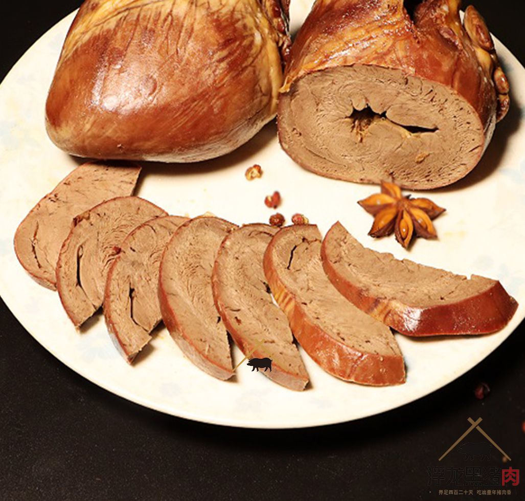 酱猪心 浮龙熟食